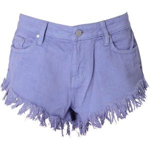 COPY - Insight 51 High Waisted Denim Cut-off Shorts